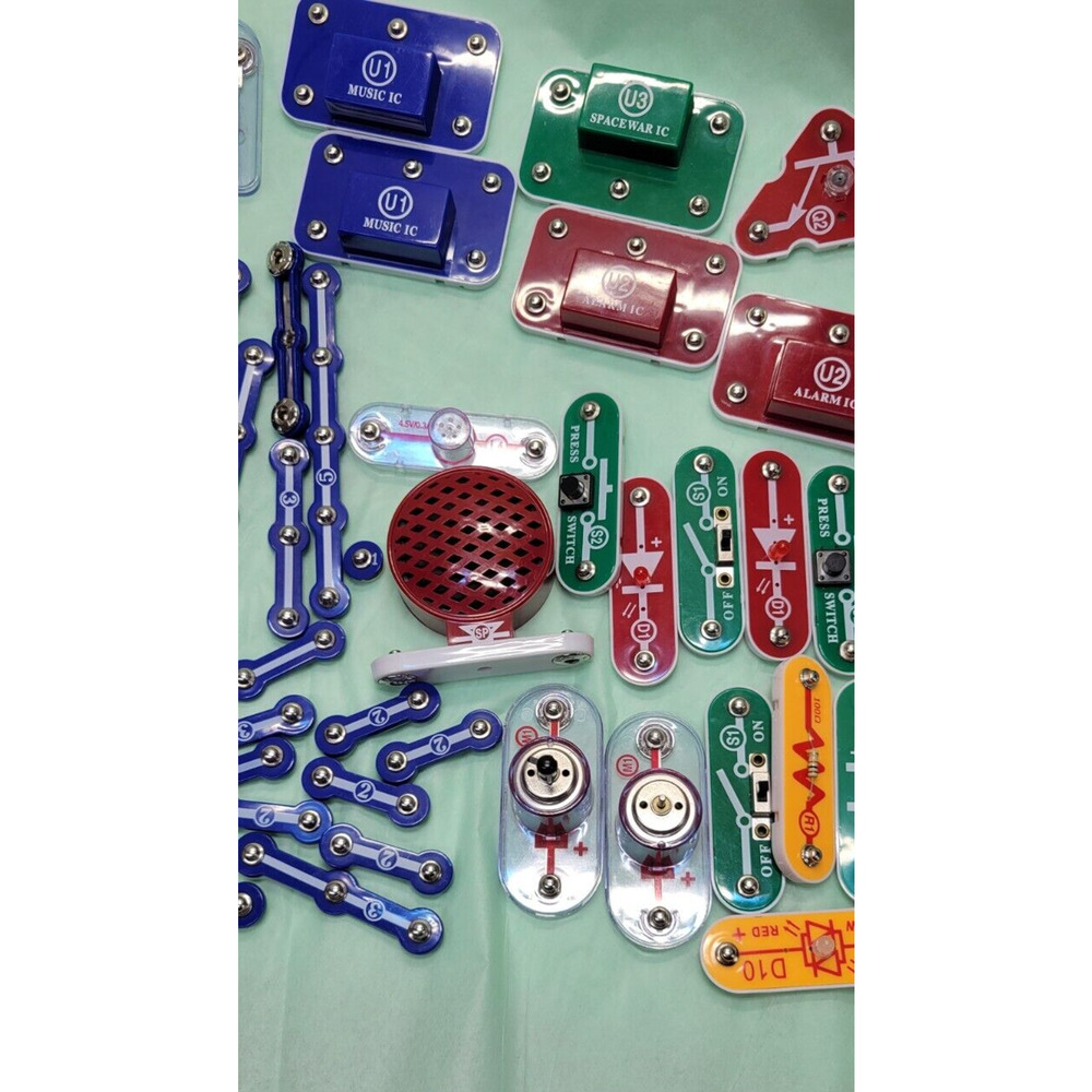 ELENCO Snap Circuit Replacement Parts STEM Kit READ